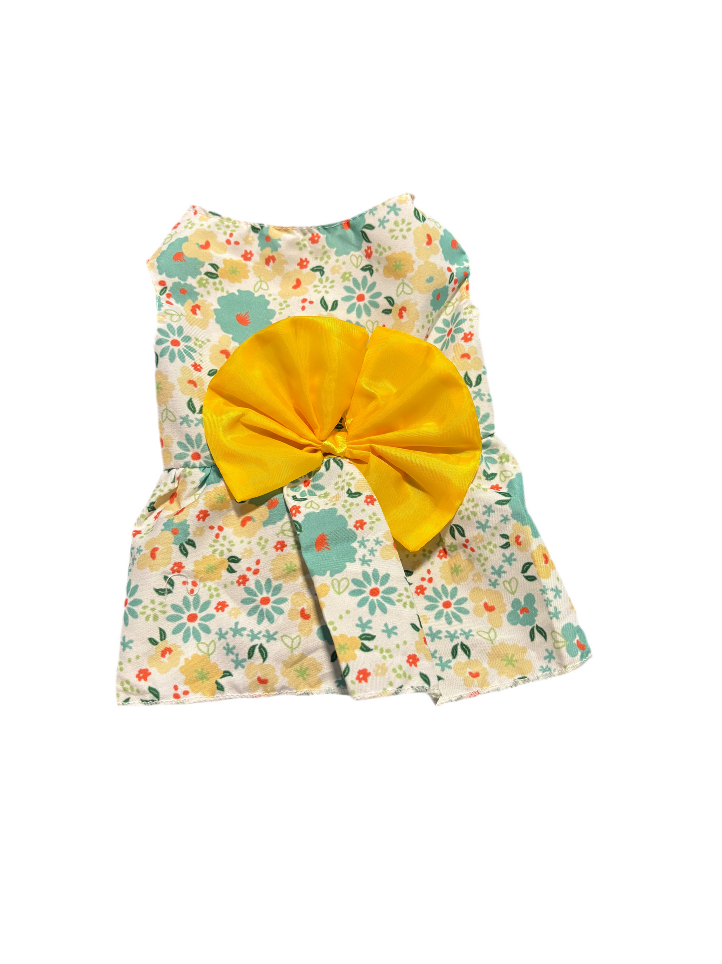 Floral Dress with Bow