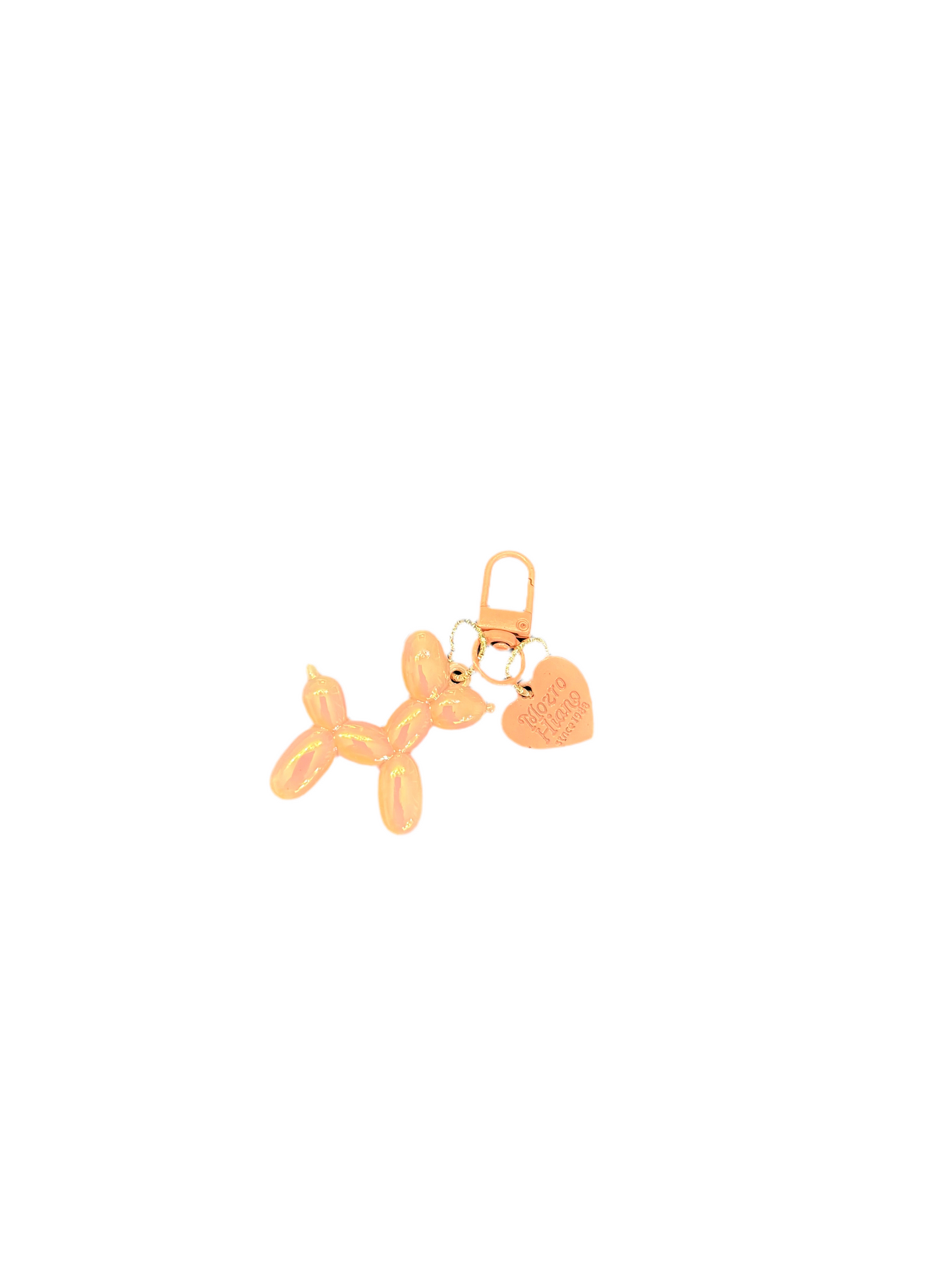 Balloon dog keychain