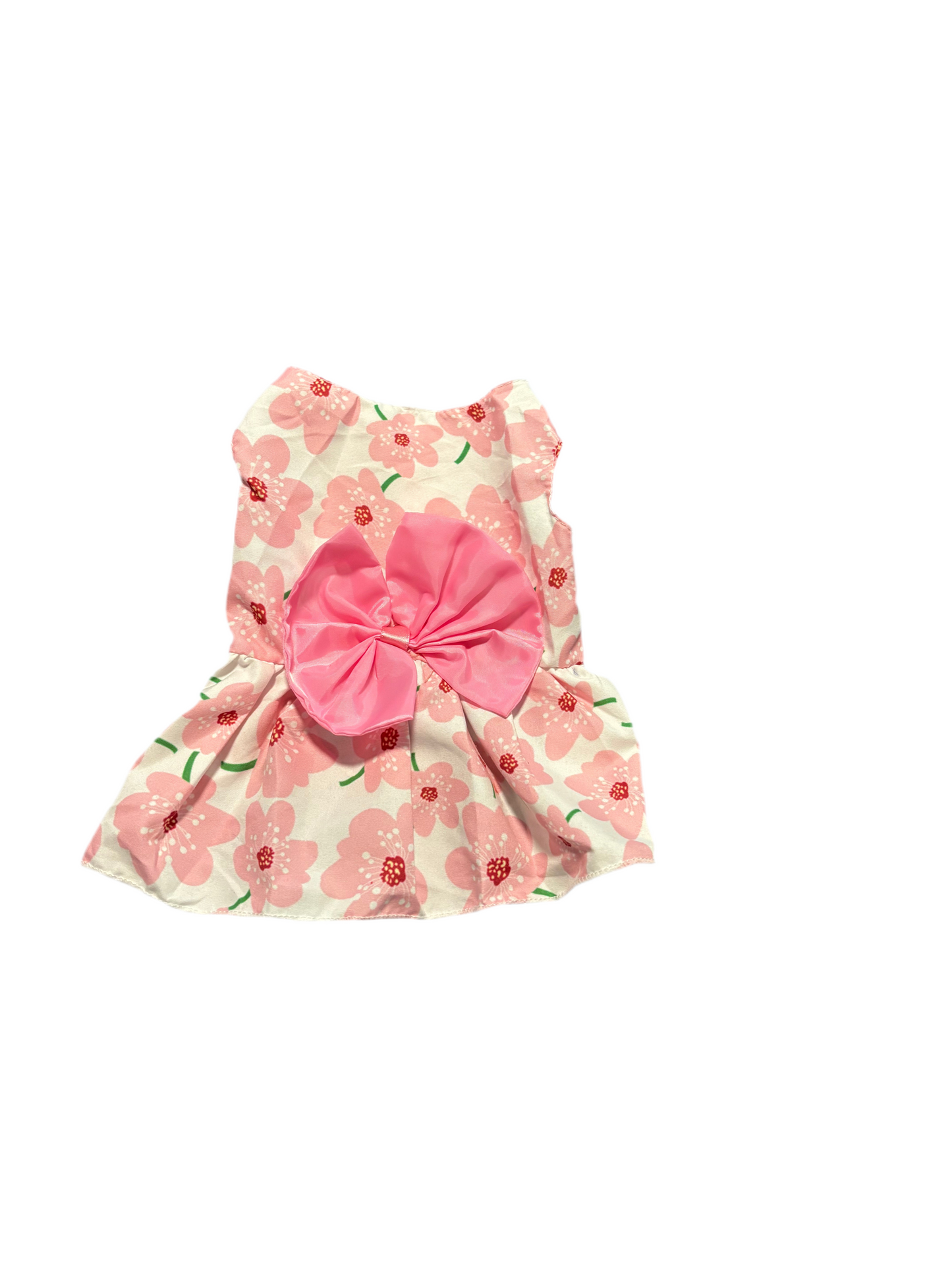 Floral Dress with Bow