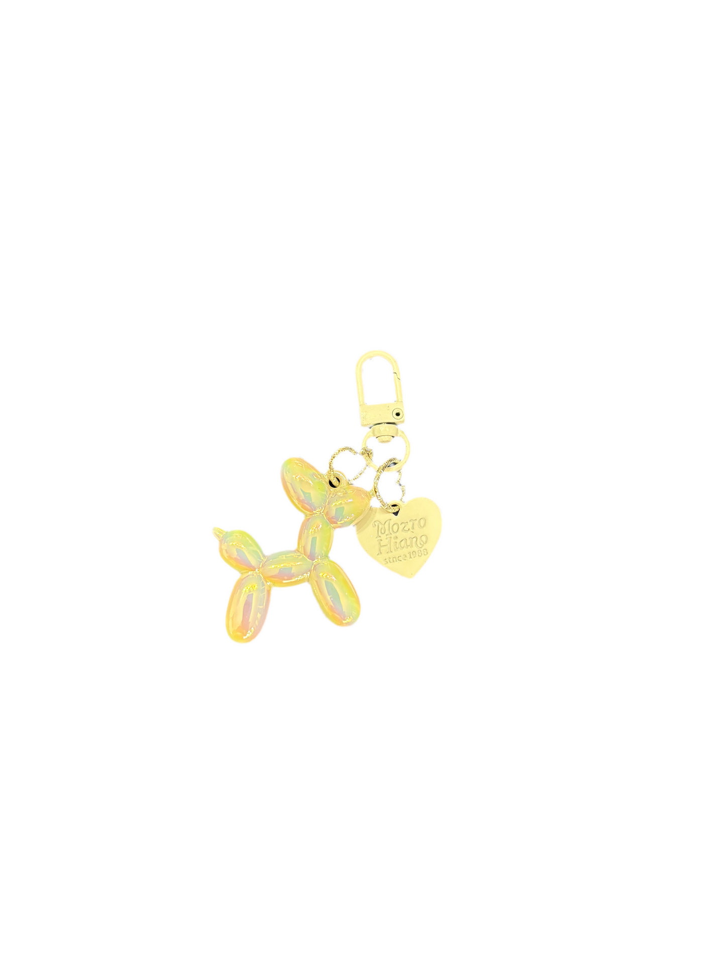 Balloon dog keychain