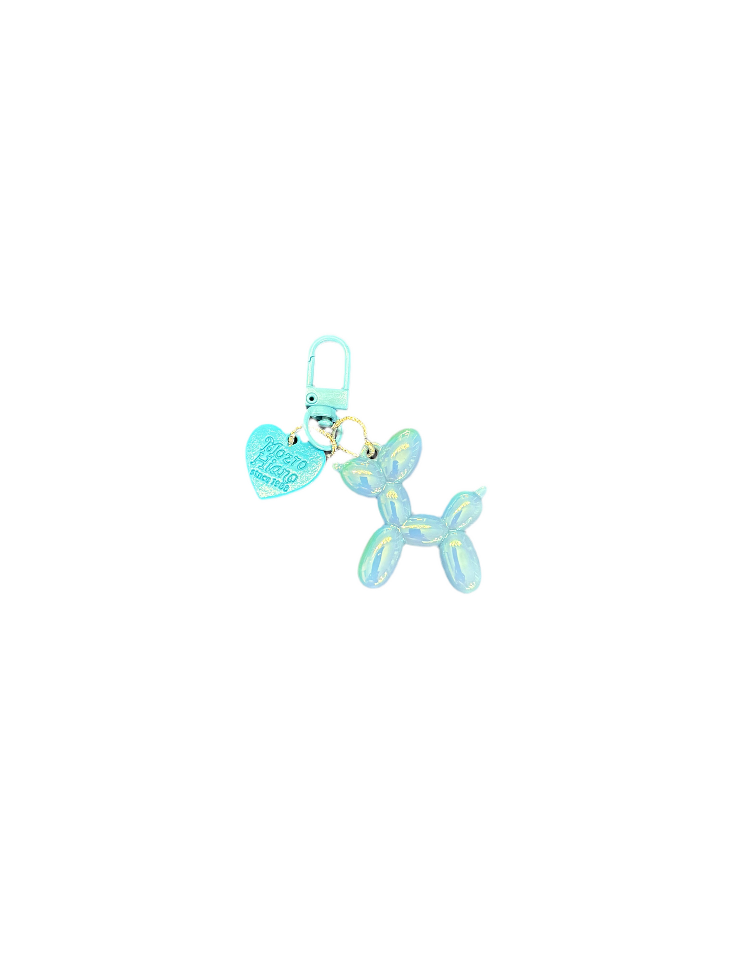 Balloon dog keychain