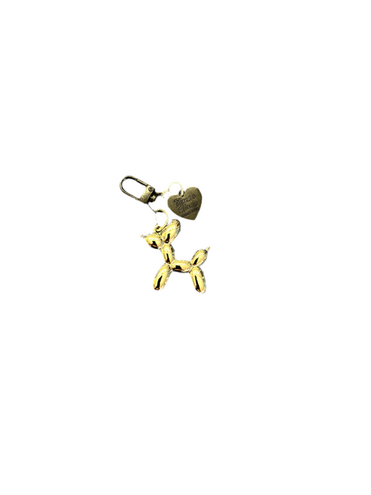 Balloon dog keychain